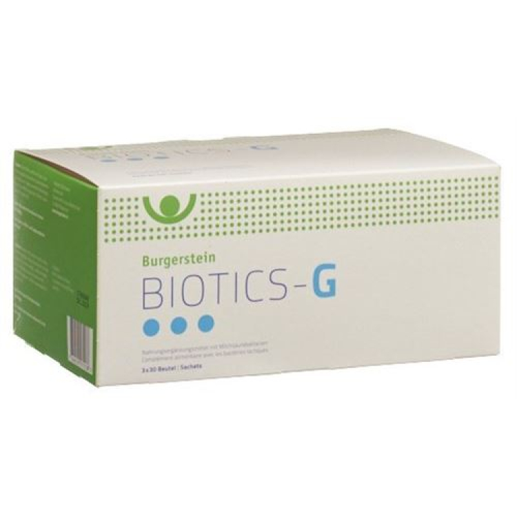 Burgerstein Biotics-G փոշի 3 x 30 հատ