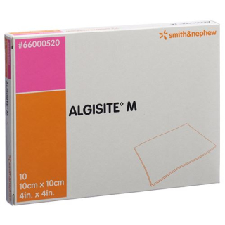 Algisite M alginate compresses 10x10cm 10 pcs