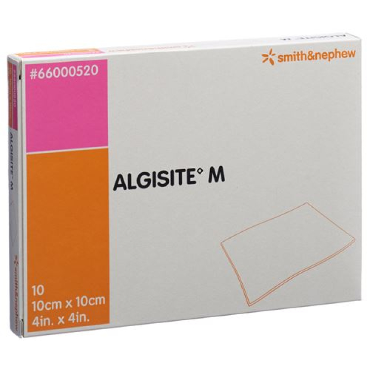 Algisite M alginatne obkladke 10x10cm 10 kom