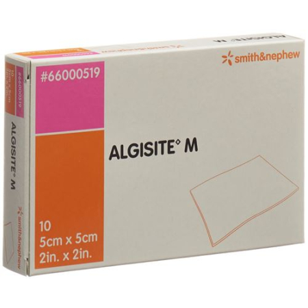 Algisite M Alginate Compresses 5x5cm 10 pcs