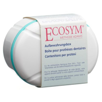 Caixa de armazenamento Ecosym para dentadura