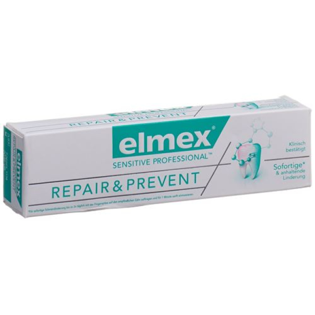 elmex SENSITIVE PROFESSIONAL REPAIR & PREVENT pasta de dientes 75 ml
