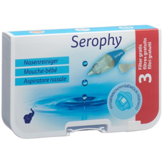Serophy nose cleaner 1 piece & 3 filters