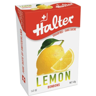 Halter Bonbons Classics Lemon sugar Box 40 g