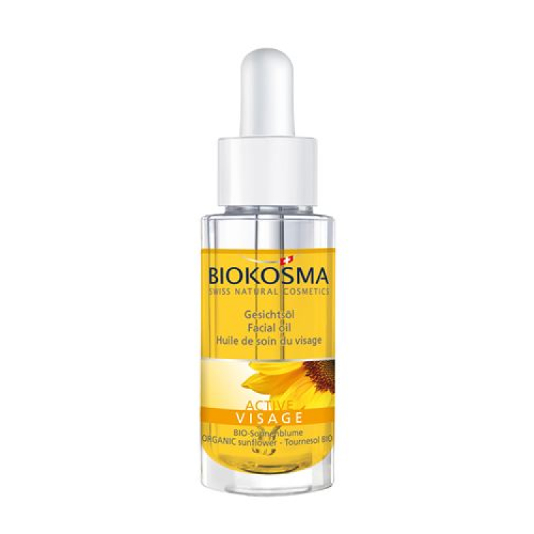 Biokosma Active Facial Oil su pipete 30 ml