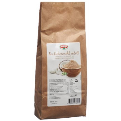 Morga kokosmel glutenfri afolieret bio 500 g