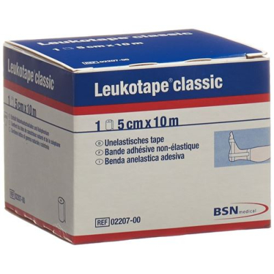 Leukotape klassisk gipstape 10mx5cm