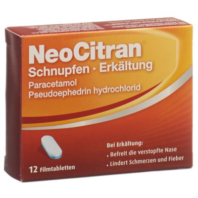 NeoCitran נזלת / קר film-coated tablets 12 יח'