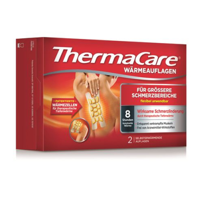 Thermacare® אזורי כאב גדולים יותר 2 יחידות