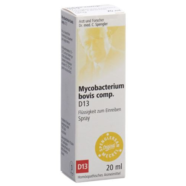Spenglersan Mycobacterium bovis comp. D 13 Klassieke Spray 20 ml