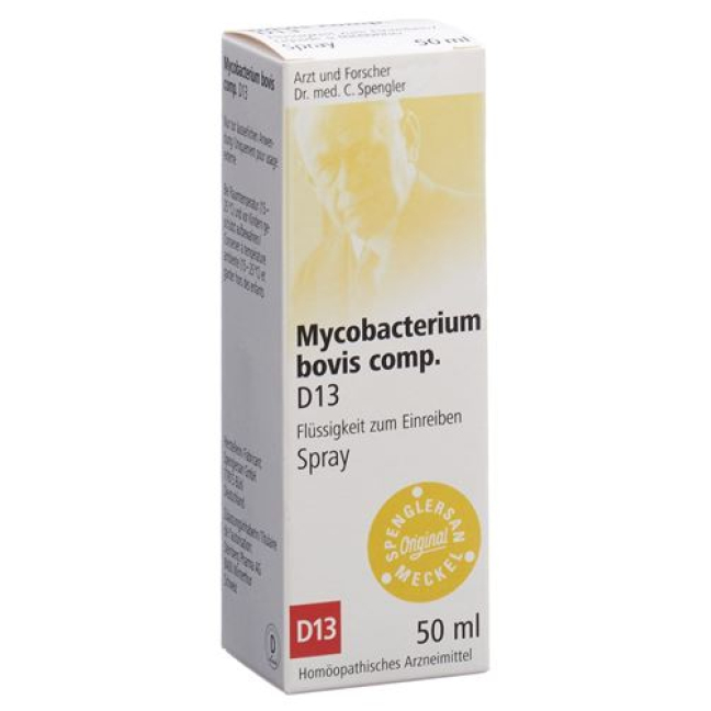 Spenglersan Mycobacterium bovis comp. D 13 Bình Xịt Cổ Điển 50 ml