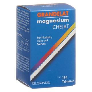 Grandelat quelato de magnésio comprimidos 120 unid.