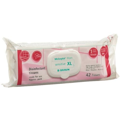 Meliseptol wipes sensitive xl (flow-pack)