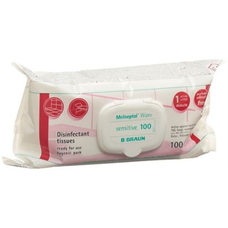 Meliseptol Wipes sensitivo 100 (flow-pack)