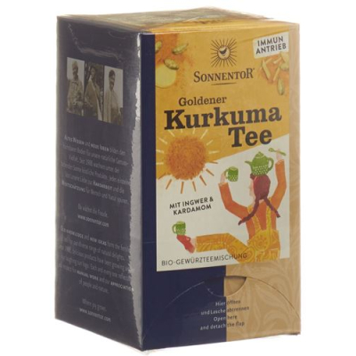 Sonnentor gouden kurkuma thee Bataljon 18 stuks