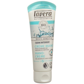 Kem dưỡng da tay Lavera cơ bản nhạy cảm chuyên sâu Tb 75 ml
