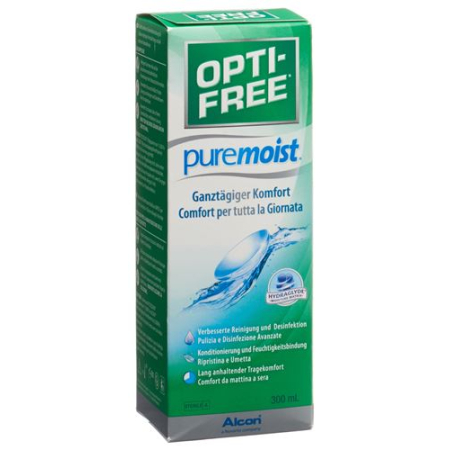 Multifunkčný dezinfekčný roztok Optifree PureMoist Lös Fl 300 ml