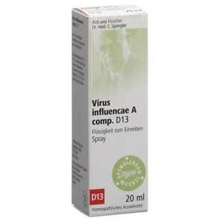Spenglersan virus influencae A comp. D 13 Clássico Spray 20 ml