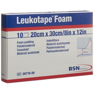 LEUKOTAPE FOAM foam plates 20x30cm 10 pcs