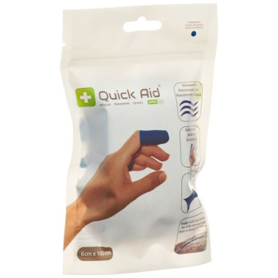 Quick Aid сылақтары 6x100 см латекссіз көк