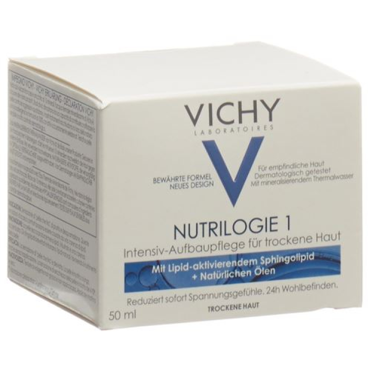 Vichy Nutrilogie 1 krim kulit kering 50 ml