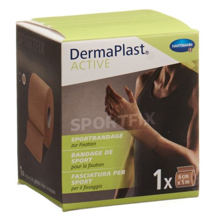 បង់រុំកីឡា DermaPlast Active 6cmx5m