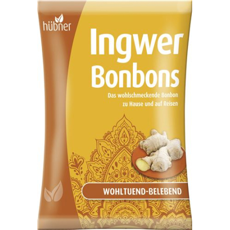Hübner Ingwer Bonbons Btl 69 g