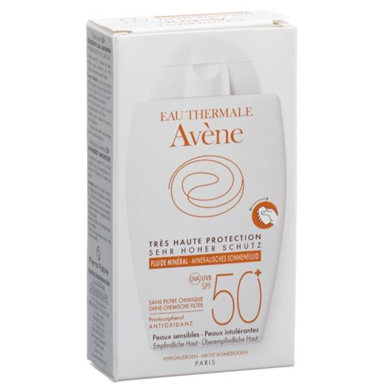 Avene Sun Fluido solar mineral SPF50+ 40 ml