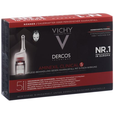 Vichy dercos aminexil clinical 5 män 21 x 6 ml