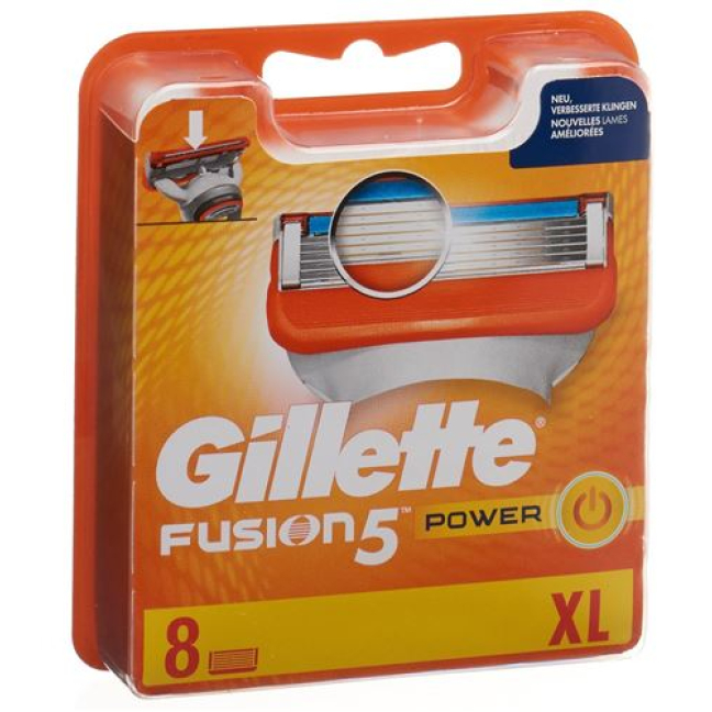 Gillette Fusion5 Power Blades 8 pieces