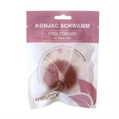 Nawemo Konjac Sunđer Pink Clay