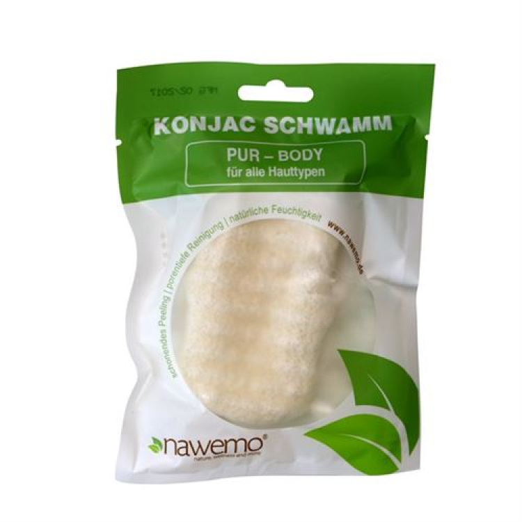 nawemo Konjac Sponge Body Pure