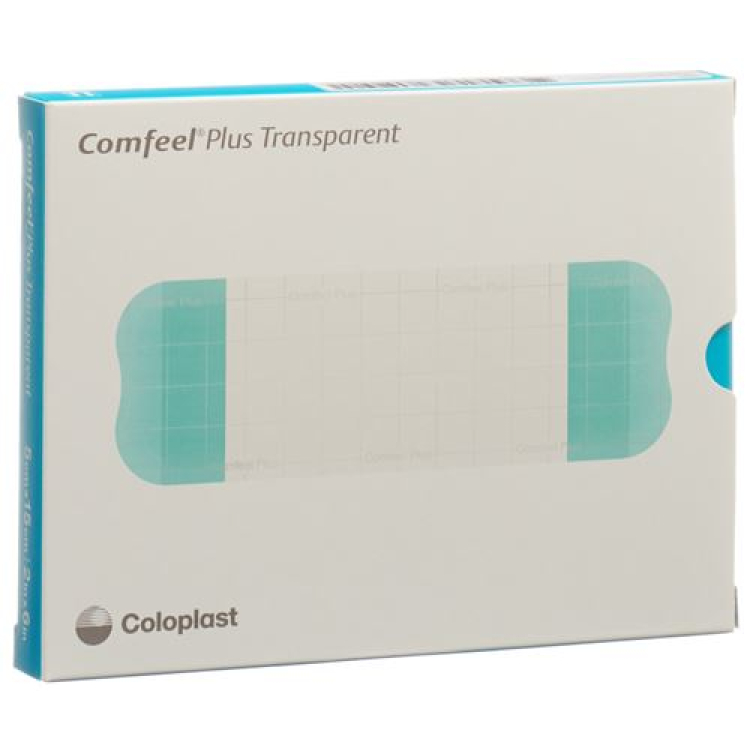 Comfeel Plus पारदर्शक हाइड्रोकार्बन ड्रेसिंग 5x15cm 5 पीस