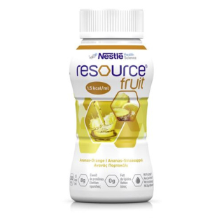 Resource Fruit Ananas-Orange 4 Fl 200 ml