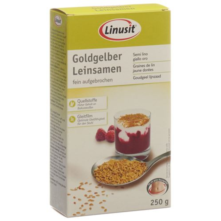 Linusit Gold Semi di lino giallo 250 g