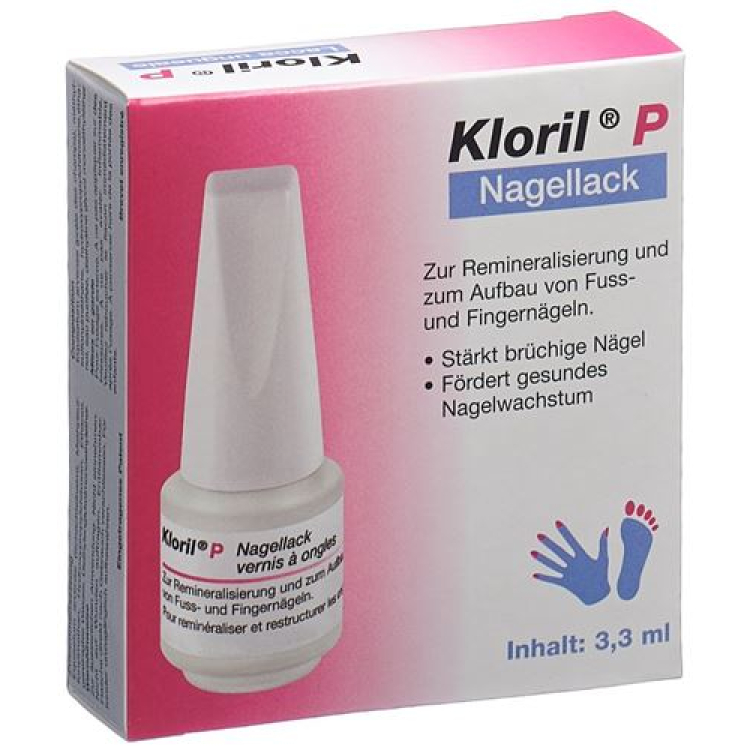 Kloril P Nagellack Fl 3.3 ml