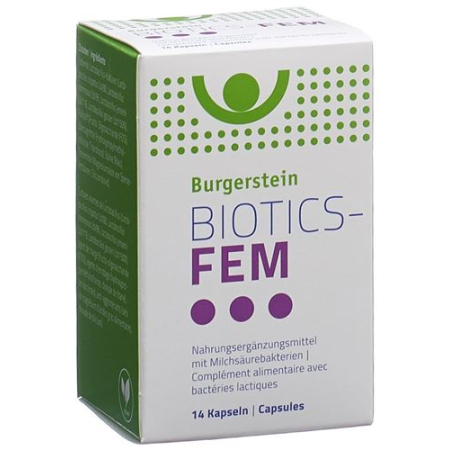 Burgerstein Biotics-FEM 14 kapsul