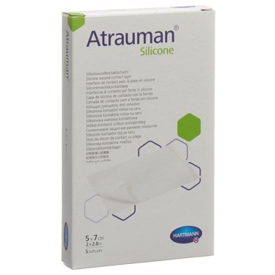 Atrauman silicone 5x7cm មាប់មគ 5 ភី