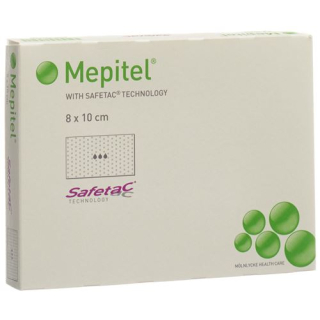 Mepitel wondverband 8x10cm siliconen 5 st