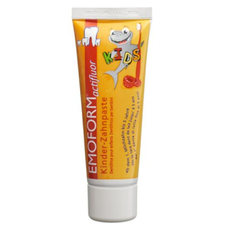 Emoform Actifluor Kids Children's Toothpaste Tb 75 ml