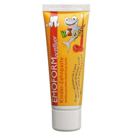 Emoform Actifluor Kids Children's Toothpaste Tb 75 ml