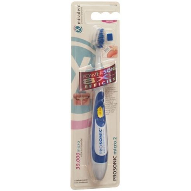 Miradent Prosonic micro sonic toothbrush 2