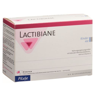 Lactibiane vaikams 4m bag 45 vnt