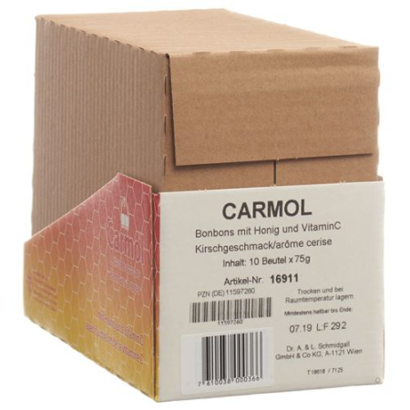 Carmol lozenges cherry 10 Btl 75 g