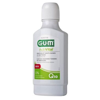 Gum sunstar activital vodica za ispiranje usta 300 ml