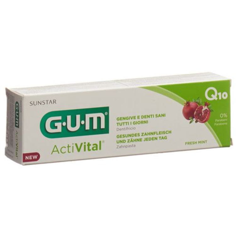 GUM SUNSTAR Actital шүдний оо 75 мл