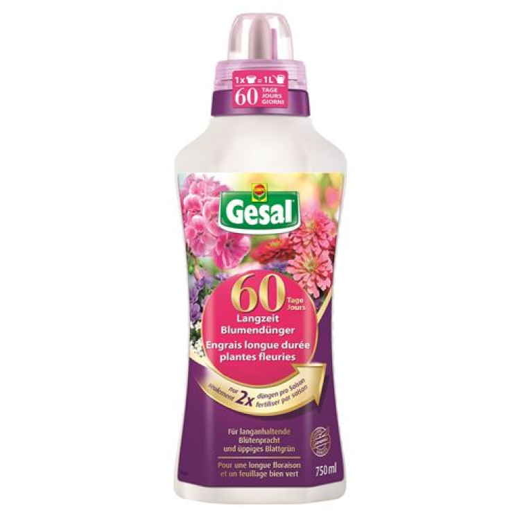 Gesal long-term fertilizer flowers 750 ml