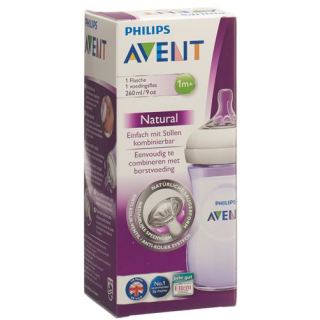Avent Philips Naturnah bottle 260ml purple