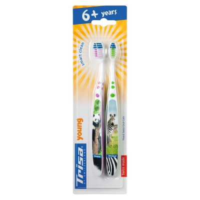 Trisa Young Children Toothbrush Duo