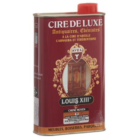 Louis XIII sıvı wax de luxe meşe mittek 1 lt